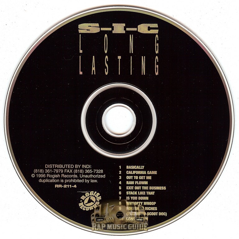 S-I-C - Long Lasting: 2nd Press. CD | Rap Music Guide